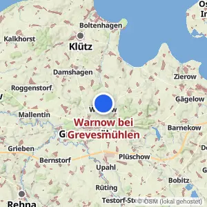 Kartenvorschau Warnow bei Grevesmühlen