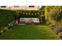 Garten virtuell aufgehübscht