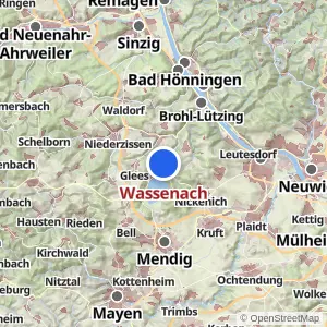 Kartenvorschau Wassenach