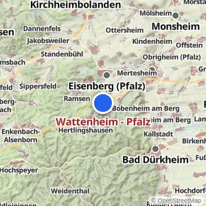 Kartenvorschau Wattenheim - Pfalz