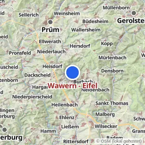 Kartenvorschau Wawern - Eifel