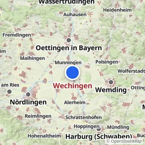 Kartenvorschau Wechingen