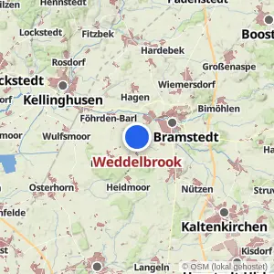 Kartenvorschau Weddelbrook