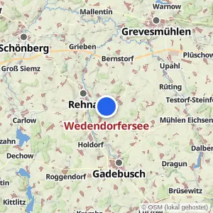 Kartenvorschau Wedendorfersee