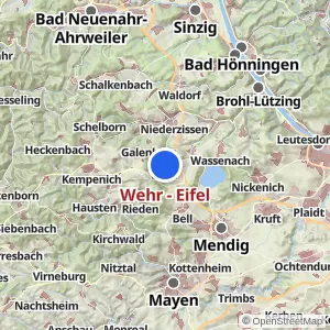 Kartenvorschau Wehr - Eifel