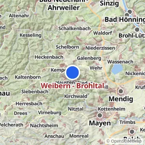 Kartenvorschau Weibern - Brohltal