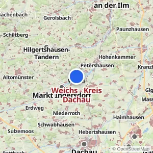 Kartenvorschau Weichs - Kreis Dachau