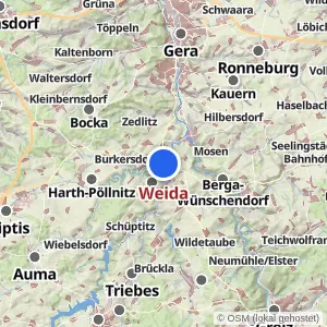 Kartenvorschau Weida