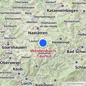 Kartenvorschau Weidenbach - Taunus