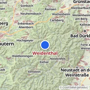 Kartenvorschau Weidenthal