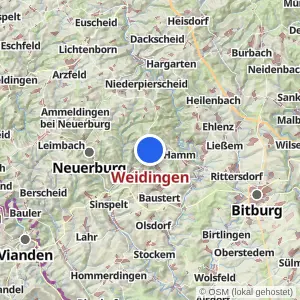 Kartenvorschau Weidingen