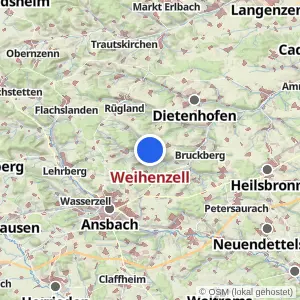 Kartenvorschau Weihenzell