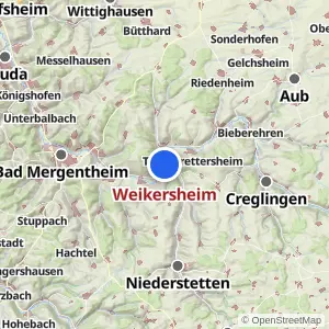 Kartenvorschau Weikersheim