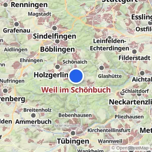 Kartenvorschau Weil im Schönbuch