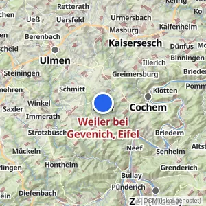 Kartenvorschau Weiler bei Gevenich, Eifel