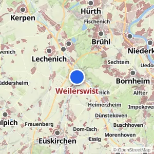 Kartenvorschau Weilerswist