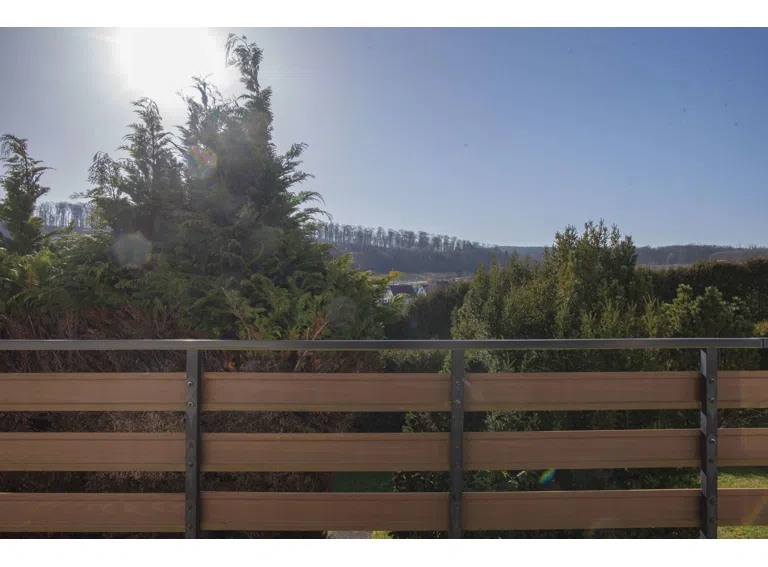 Aussicht vom Balkon