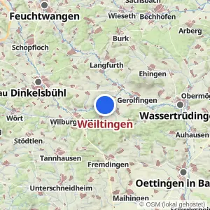 Kartenvorschau Weiltingen