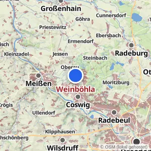 Kartenvorschau Weinböhla