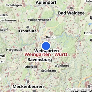 Kartenvorschau Weingarten - Württ
