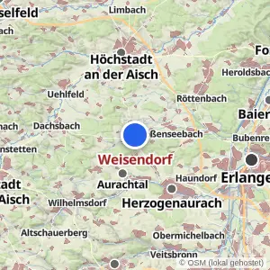 Kartenvorschau Weisendorf