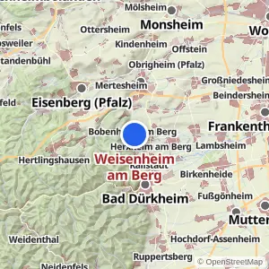 Kartenvorschau Weisenheim am Berg