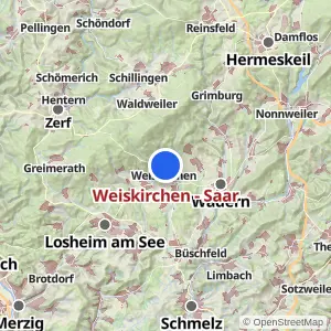 Kartenvorschau Weiskirchen - Saar
