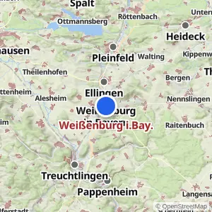 Kartenvorschau Weißenburg i.Bay.