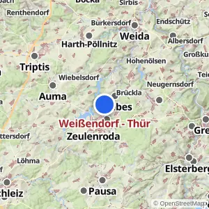 Kartenvorschau Weißendorf - Thür