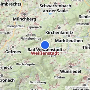 Kartenvorschau Weißenstadt