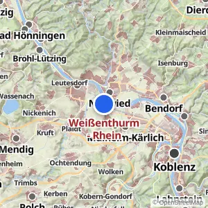 Kartenvorschau Weißenthurm - Rhein
