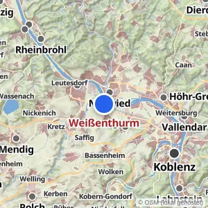 Kartenvorschau Weißenthurm