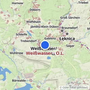 Kartenvorschau Weißwasser - O.L.