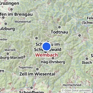 Kartenvorschau Wembach