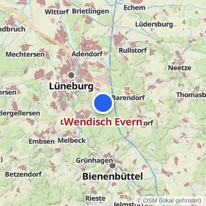 Kartenvorschau Wendisch Evern