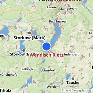 Kartenvorschau Wendisch Rietz