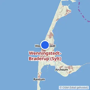 Kartenvorschau Wenningstedt-Braderup (Sylt)