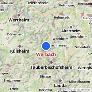 Kartenvorschau Werbach