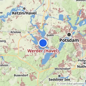 Kartenvorschau Werder (Havel)