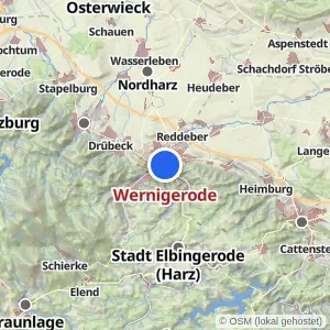 Kartenvorschau Wernigerode