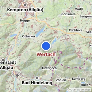 Kartenvorschau Wertach