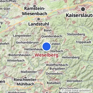 Kartenvorschau Weselberg