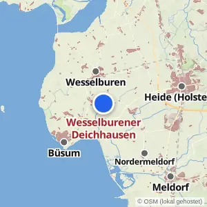 Kartenvorschau Wesselburener Deichhausen