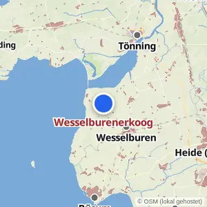 Kartenvorschau Wesselburenerkoog