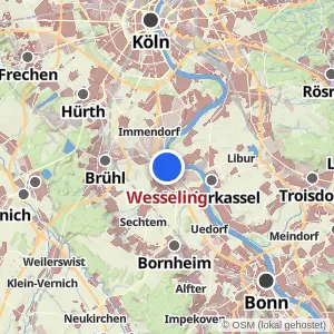 Kartenvorschau Wesseling