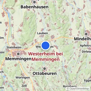 Kartenvorschau Westerheim bei Memmingen