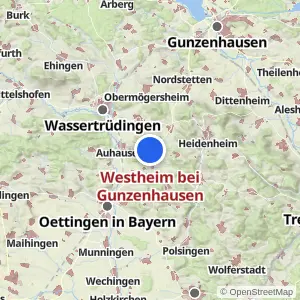 Kartenvorschau Westheim bei Gunzenhausen