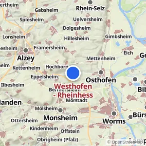 Kartenvorschau Westhofen - Rheinhess