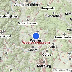 Kartenvorschau Wetter (Hessen)