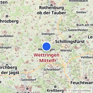 Kartenvorschau Wettringen - Mittelfr
